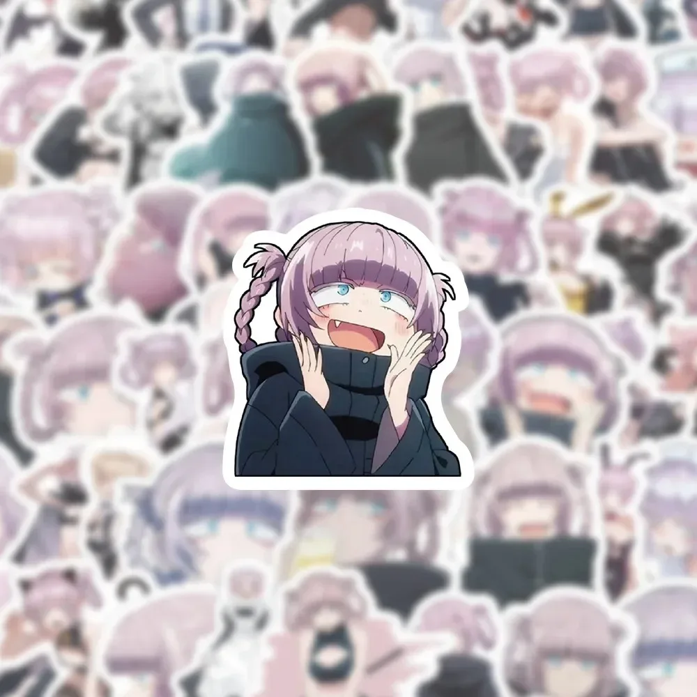 

60 шт., наклейки с героями мультфильмов аниме, украшения для рабочего стола, скейтбордов, велосипедов, мотоциклов, бутылок с водой, чехлы для телефонов, водонепроницаемые