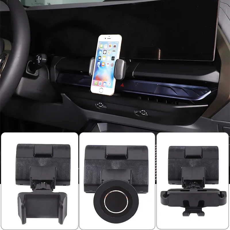 

For BMW X3 G45 2025-2026 Car Central control Air Outlet Mobile Phone Stand GPS Navigation Stand Car Interior Accessories