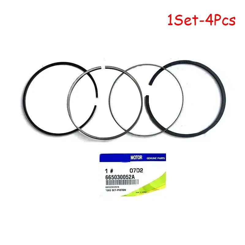 New Piston Rings 6650300524 665030052A  671030072A For Ssangyong Actyon Kyron Rexton Stavic