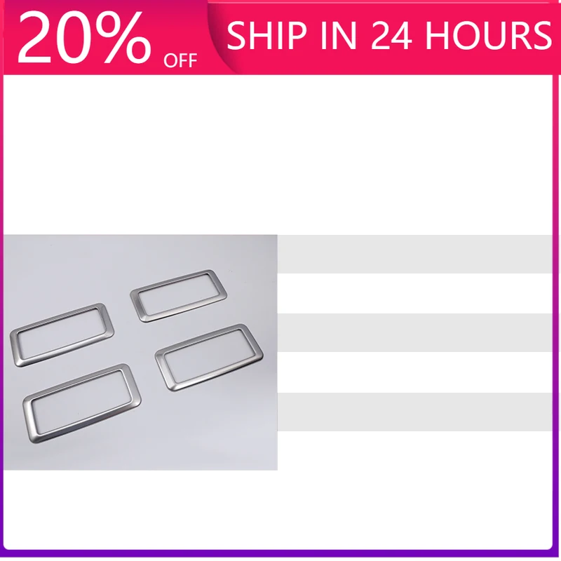 NEW For GWM Haval Hover H9 2015-2022 Car Styling Roof Air Outlet Frame Protection Decorations Stainless Steel Stickers Accessori