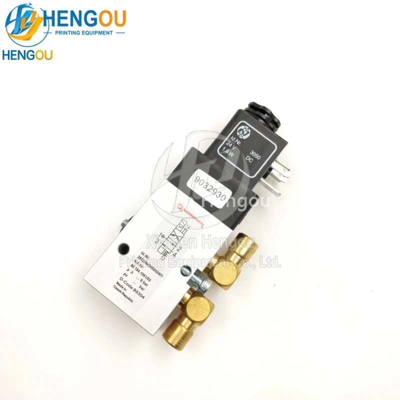 6 Pieces SM102 CD102 SM74 SM52 Machine 98.184.1051 4/2-way Valve Solenoid Valve DC24V Air Valve