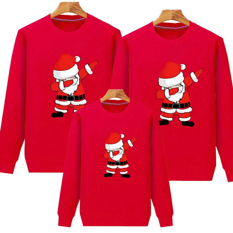 

Christmas Family Sweaters Merry Xmas Jersey Mother Father Daughter Son Matching Outfit Women Men Sweatshirt Kids Boy Girl Jumper