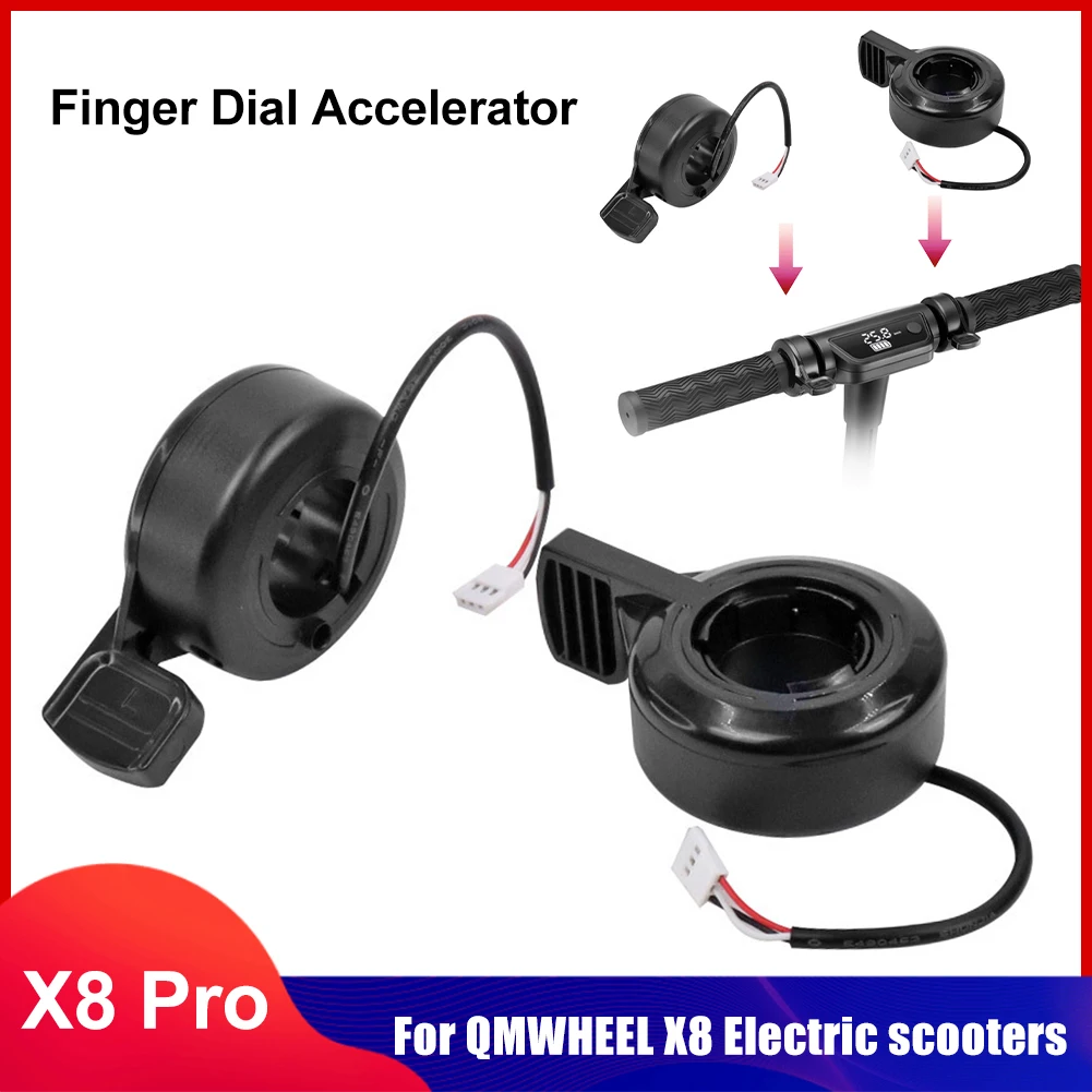 

Контроллер скорости тормоза и ускорения для электрического скутера Qingmai QMWHEEL X8 Pro, 24 В, 36 В, 48 В