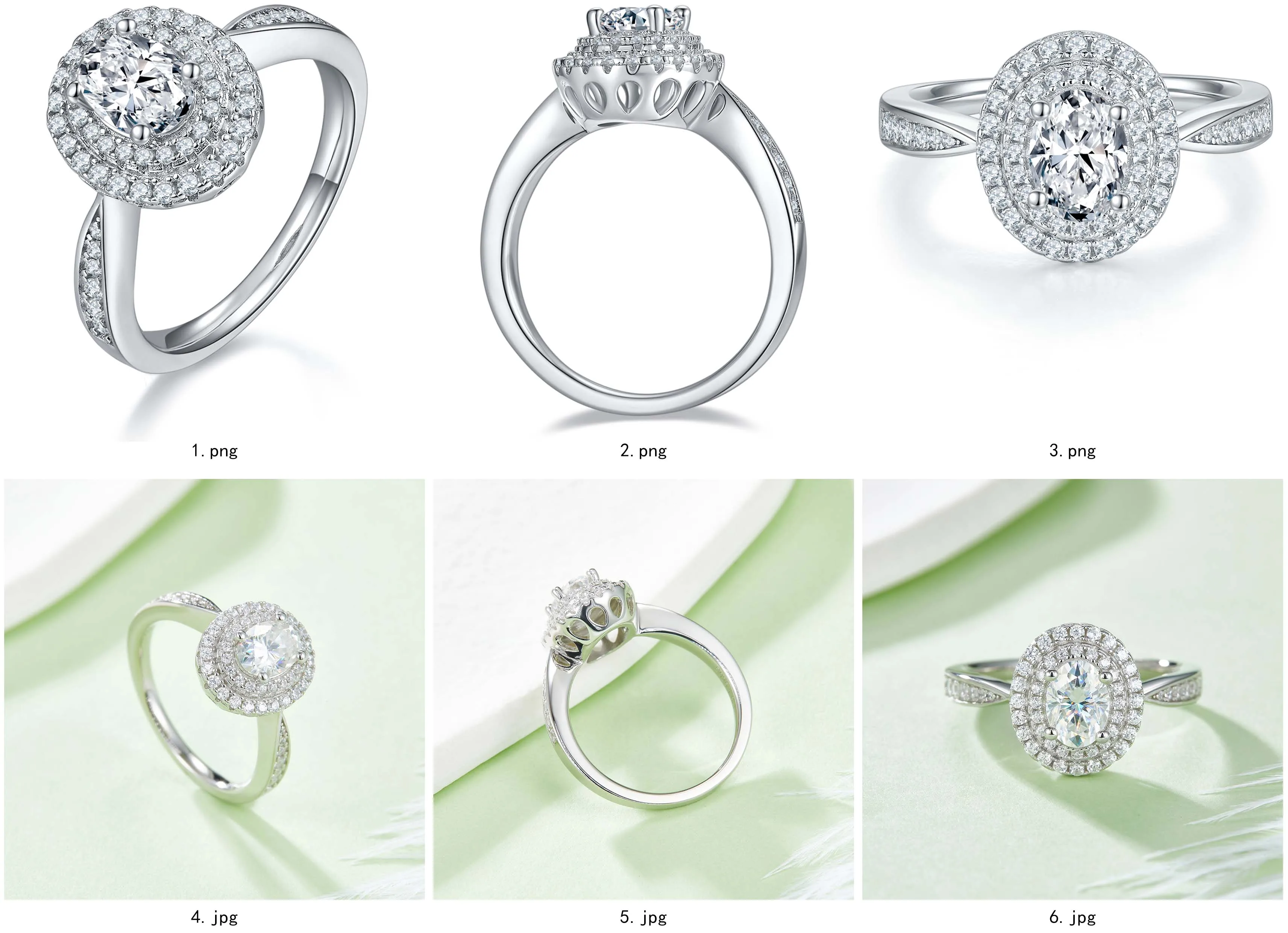 

Обручальные кольца с муассанитом цвета D 1 карат для женщин, стерлинговое серебро 925 пробы, роскошные качественные ювелирные изделия