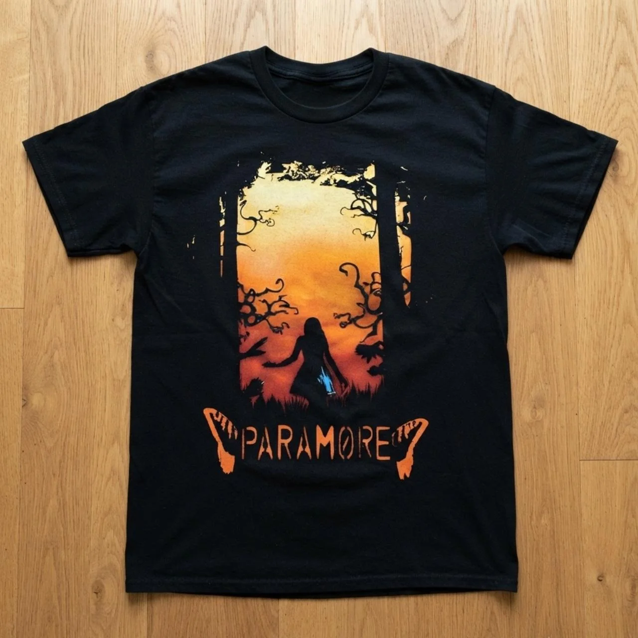 Paramore Rock Band T-shirt, Printed Pattern, Unisex Printed Street Style Fan T-shirt for Both Men and Women