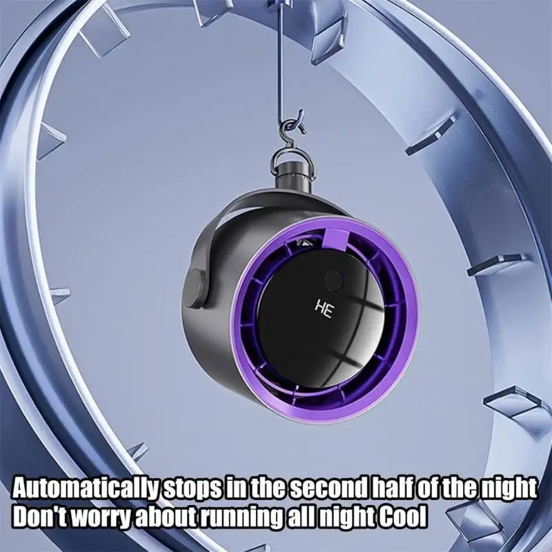 

Small Desk Fan Clip On Table Fan ABS Texture 100 Speed Setting Suitable for Home N58D