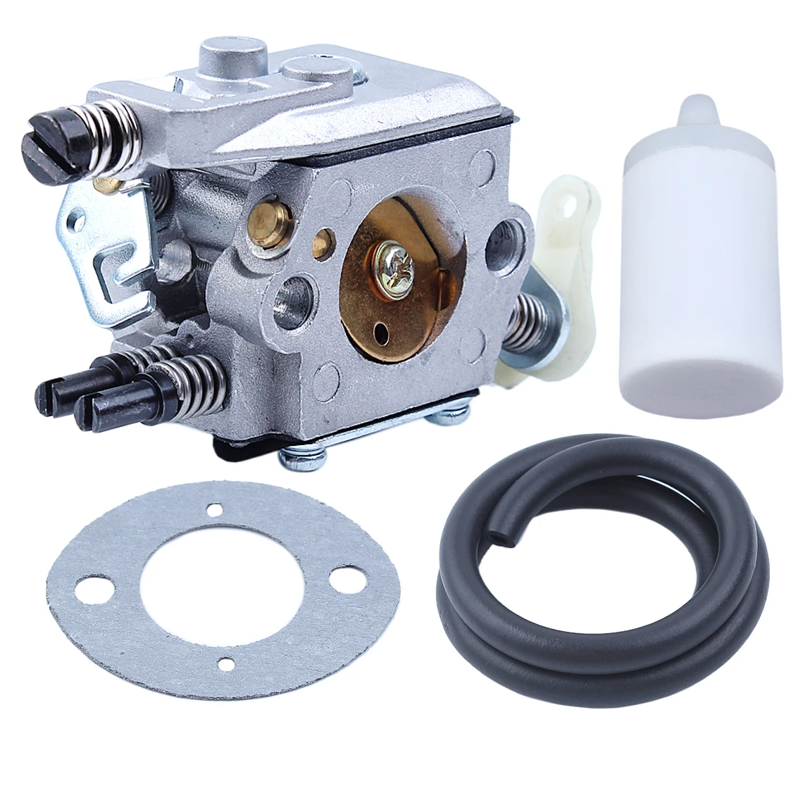 Imagem -04 - Carburador Kit de Filtro Linha Combustível para Husqvarna 50 51 55 Rancher Serra Gás 503281504 Motosserra Peças Reposição Motosierra Gasolina