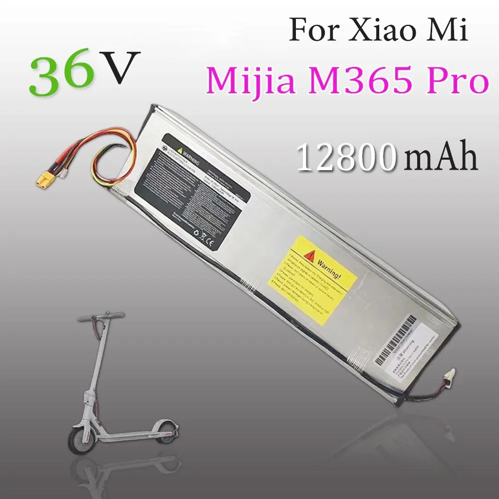 

High Capacity 36V 12.8Ah Li-ion Battery Pack For XiaoMi M365 PRO Scooter Replace Battery