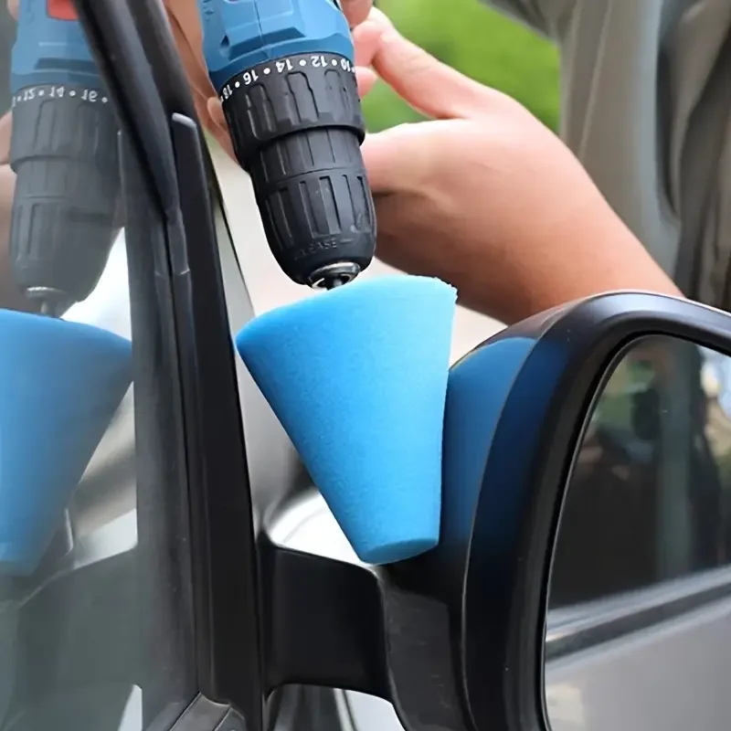 

1-10 шт., полировальная губка для автомобильной ступицы, конический шлифовальный круг, металлический пластиковый автомобильный инструмент для полировки обода, автомобильные аксессуары