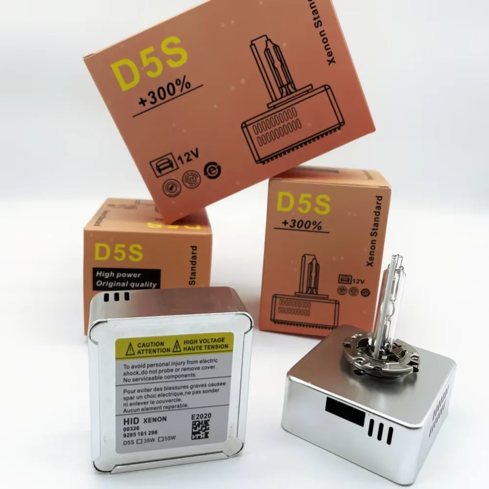 HID D5S bulb 1 piece D5S 6000K 5500K 35W 12V HID Bulb Headlight 3F19 Lamp Replacement