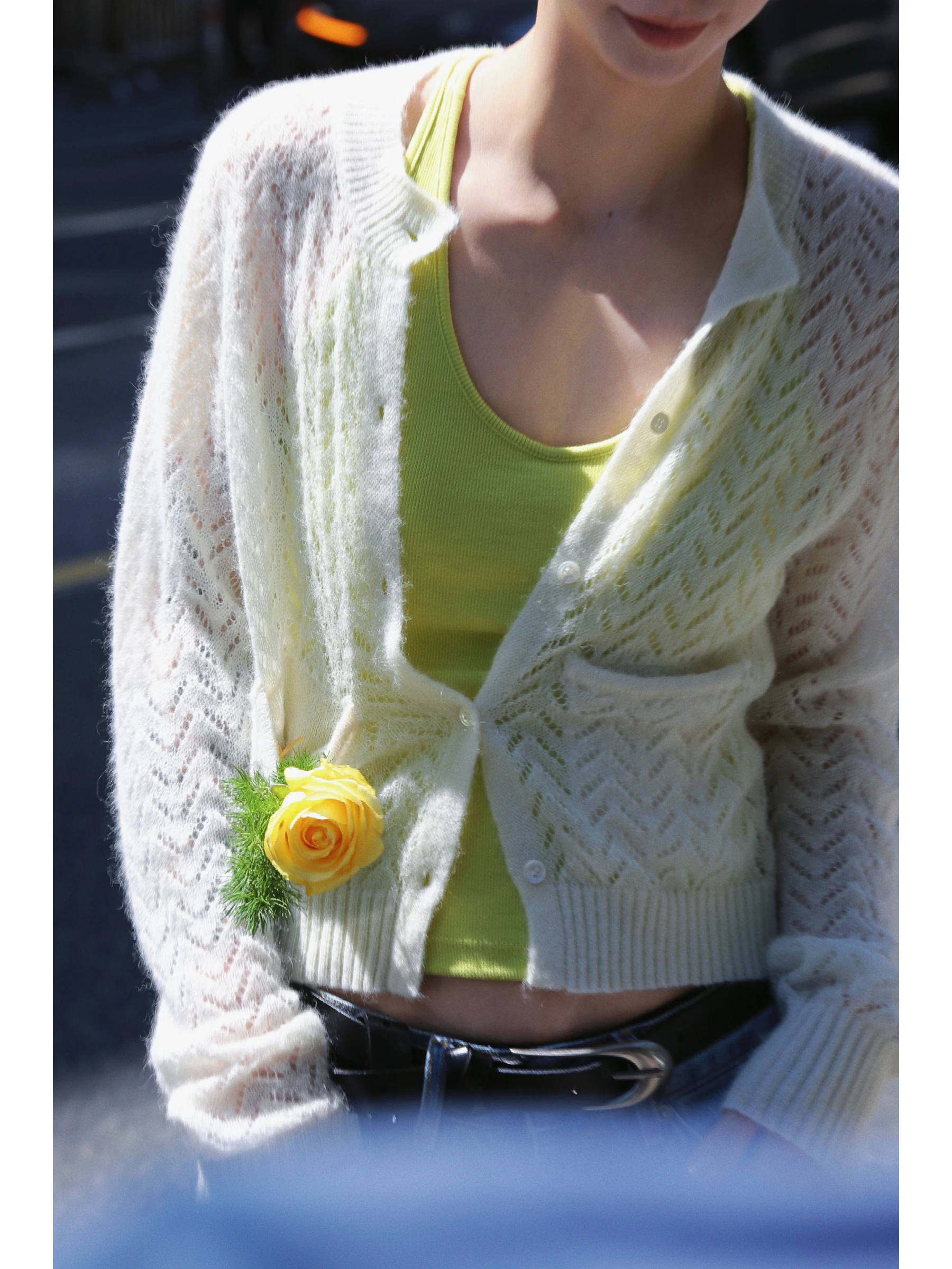 

Кардиган Holalem из смесовой шерсти альпака, короткий, вязаный, на одной пуговице, для прохладных помещений, мягкий, повседневный стиль, однотонный