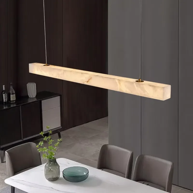 for APCITL Nordic Modern Kitchen Island Dining Table Adjustable Height Plastic Chandelier Decorative Lighting Project Design