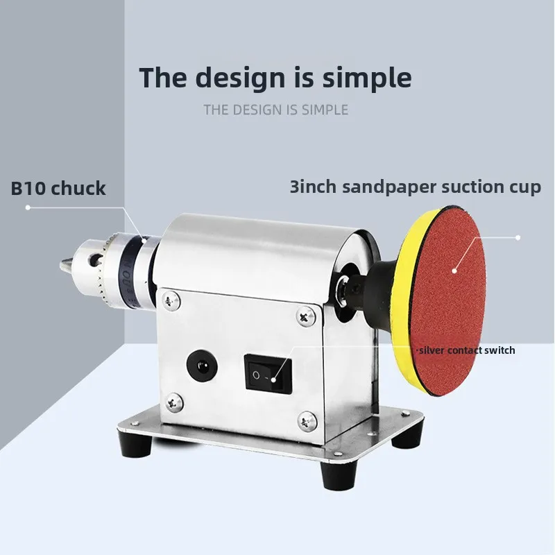 Multifunction Electric Rotary Tool Variable Speed Grinder Polisher Engraver for Jade Stone Metal Wood DIY Craft with Accessories