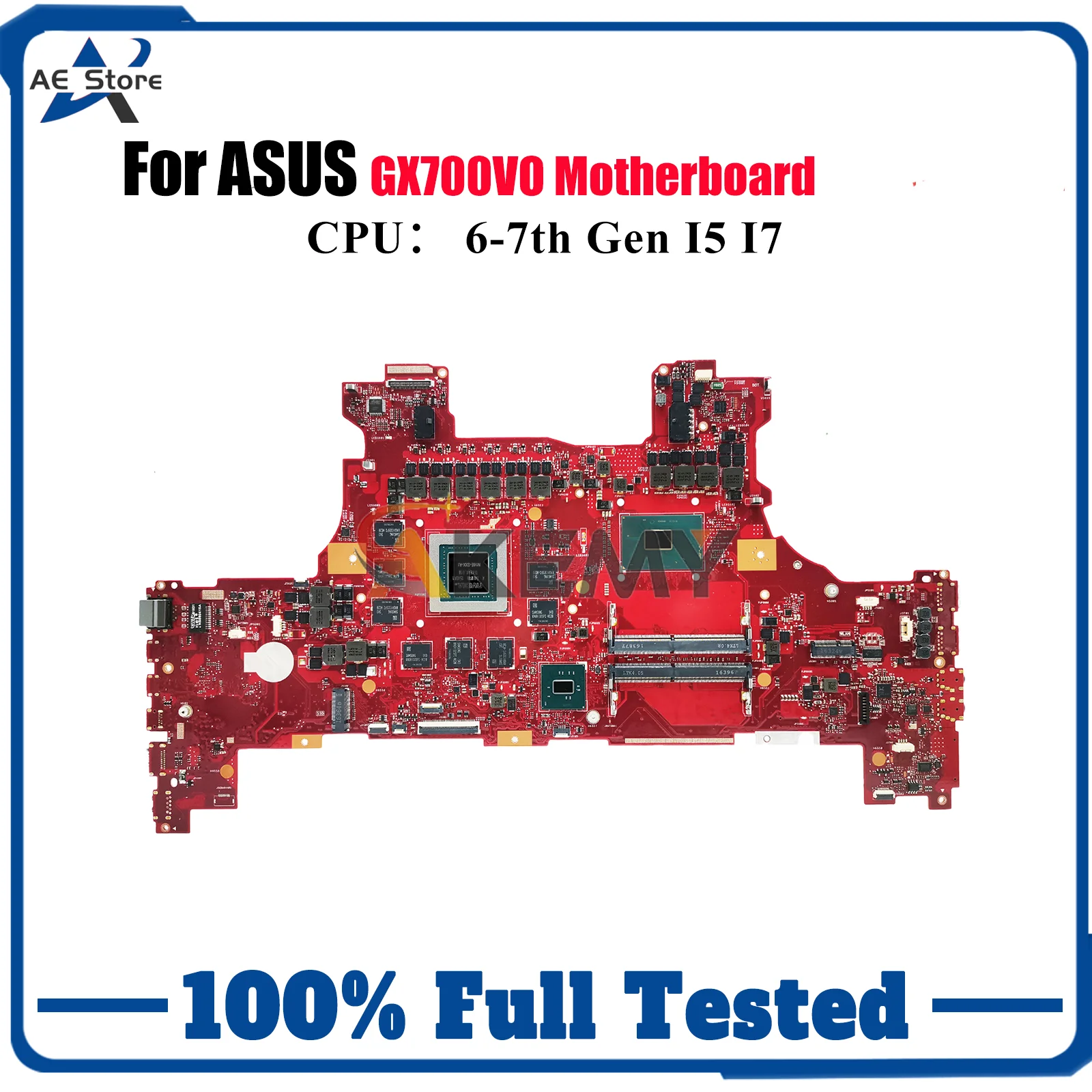 

GX700VO Laptop Motherboard For ASUS ROG GX700V GX700VO Notebook Mainboard With I5 I7 CPU 100% tests OK fast shipping
