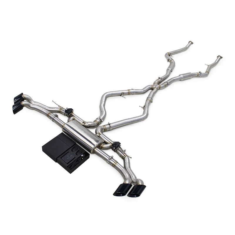 

SUS304Exhaust Pipe System For BMW X5 F15 M50i 4.4T 2014-2018 Valvetronic Muffler With Electronic Valve Control System
