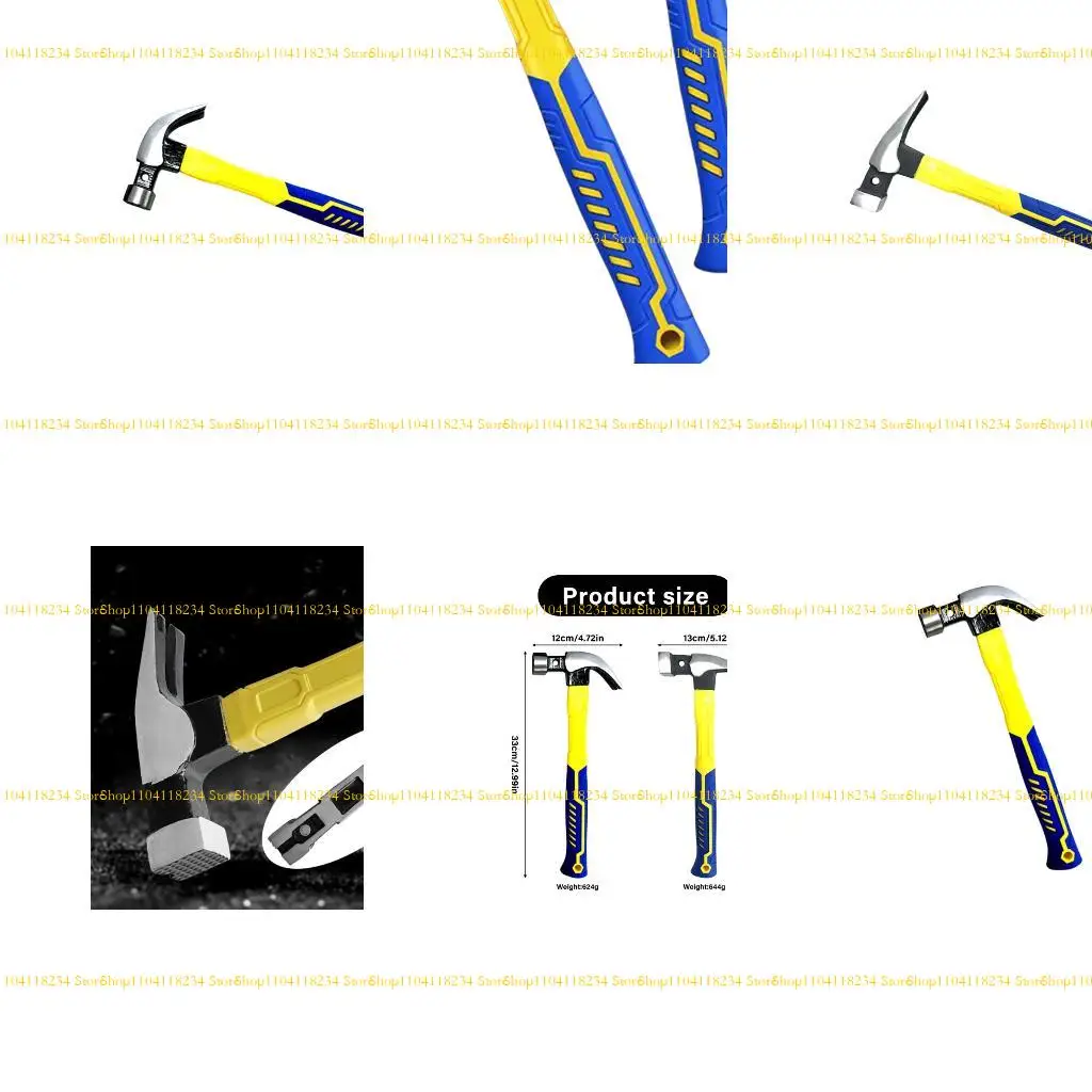 

P9FB Shock Absorbing Framing Claw Hammer Ergonomic Grip with Double V Design