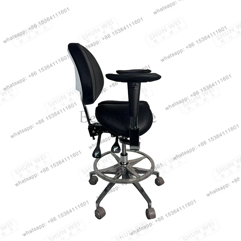 Factory Direct Sales Double Armrest Adjustable Doctor Seat Swivel Lift