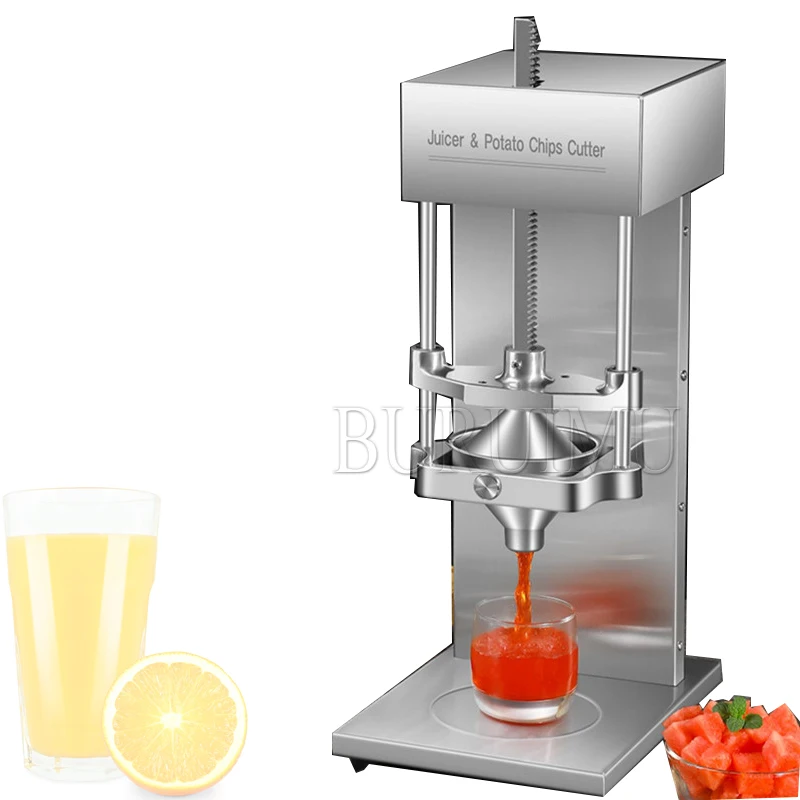 

Electric Fries Cutter Machine 110/220V Juicer Potato Chips Cutter Stainless Steel Vegetable Fruit Cutting Machine