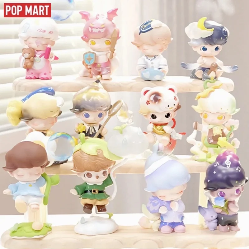

Popmart Dimoo Weauing Wondeis Series слепая коробка модные игрушки модные фигурки автомобильные украшения милый подарок на Хэллоуин загадочная коробка