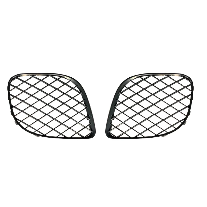 

for 2005-2013 Bentley Continental Flying Spur Front Bumper Mesh Grille Hood Grill Air Intake Radiator 3W5807682F 3W5807683F