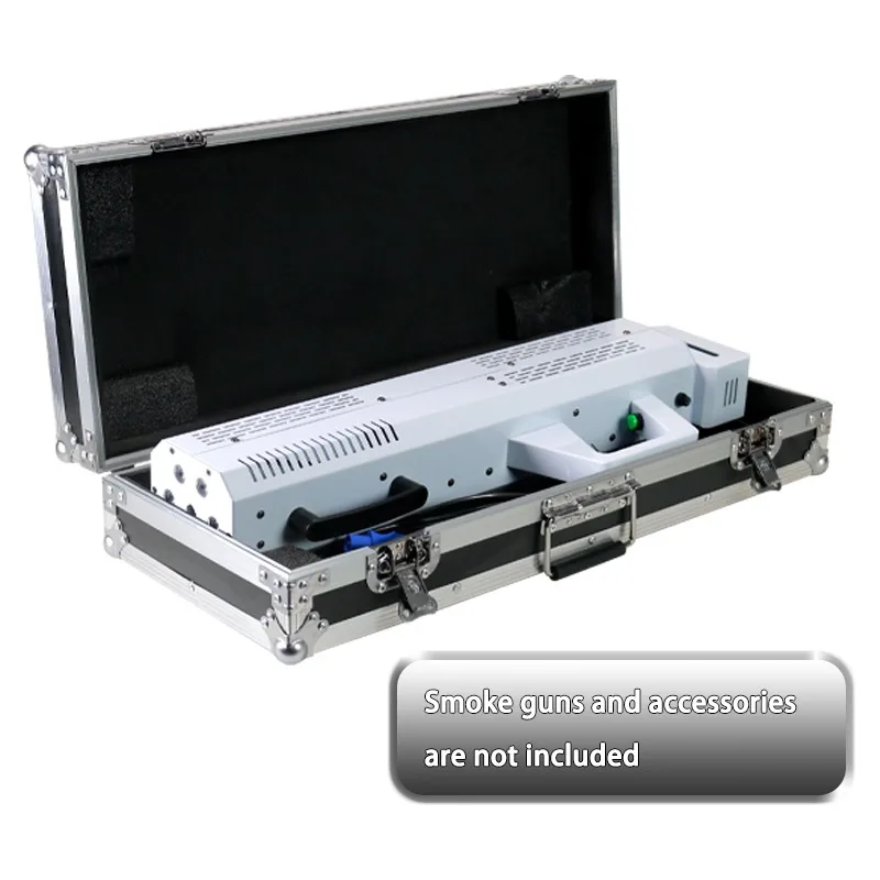 

Igracelite Smoke Gun/Cold Spark Gun Customized Aluminum Black Flight case Professional Custom Flight case