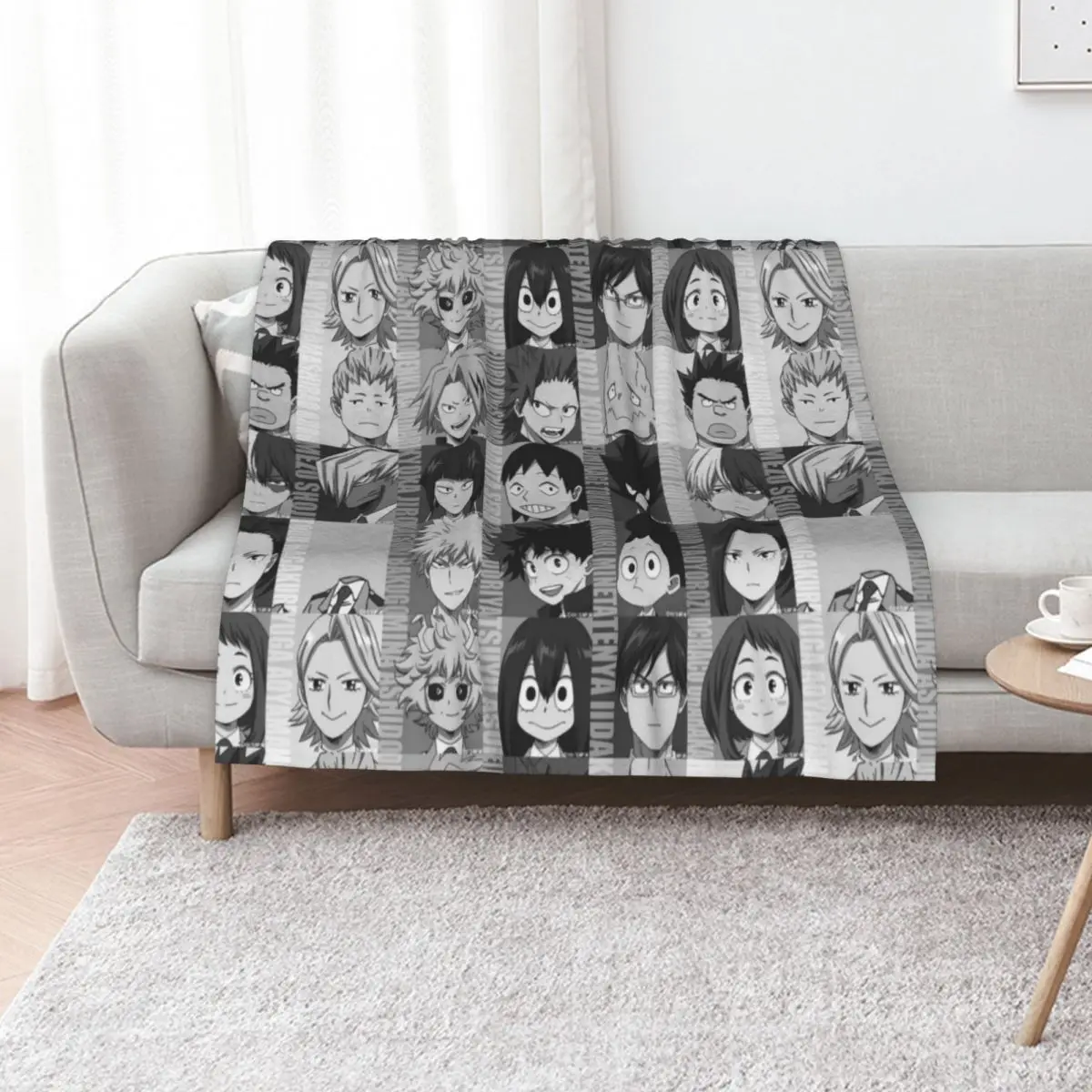 

Class 1-A Throw Blanket Luxury Thicken Cute Plaid warm winter Cute Blankets