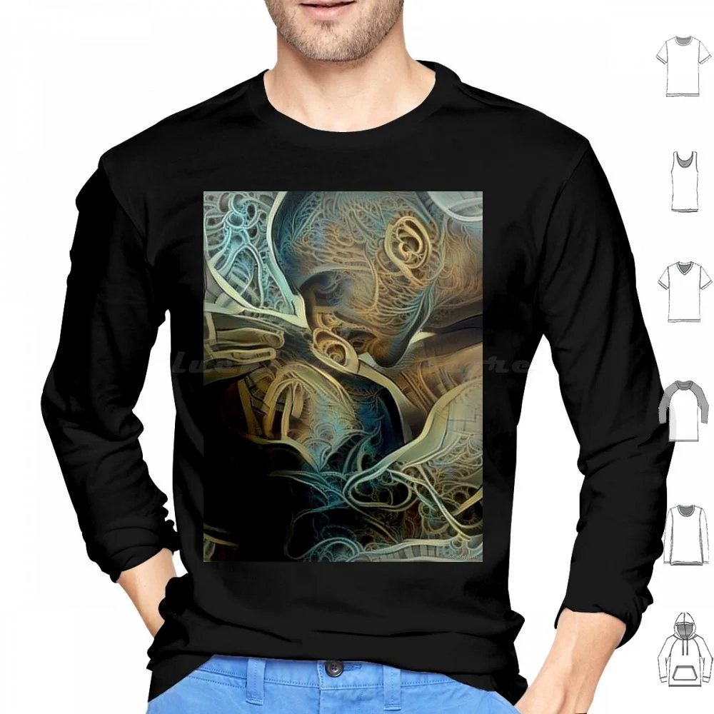 Good Morning Hoodies Long Sleeve Male Male Art Men Men Male Couple Couple Bearded Men Bearded Beard Love Lovers Erotic