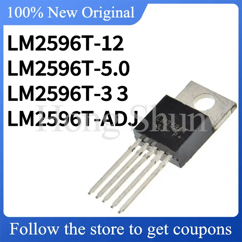 

5 pieces/batch LM2596T-3.3 LM2596T-5.0 LM2596T-12 LM2596T-ADJ Standard version