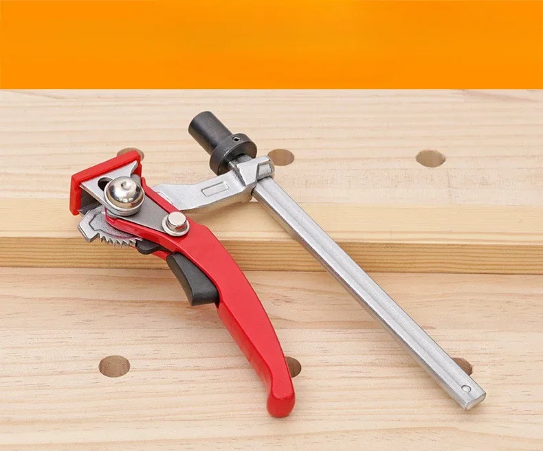 1pc-木工デスクトップ速効ホールドダウンクランプデスクトップクリップ木工ベンチ用高速固定クリップ-19-20-ミリメートル穴ツール-ratc