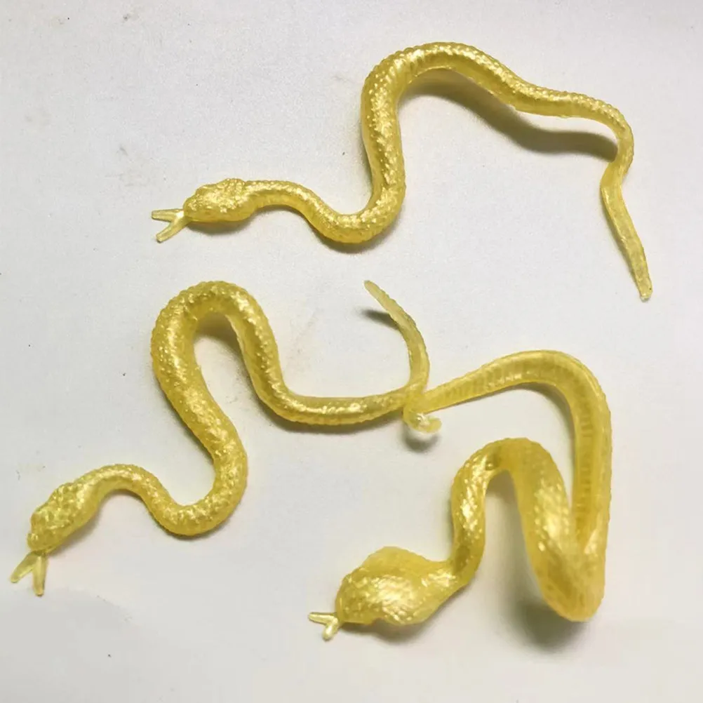 

30Pcs Horror Theme Simulation Snakes Tpr Material Scary Decorations for Halloween Carnival Cosplay Haunted House April Fools Day
