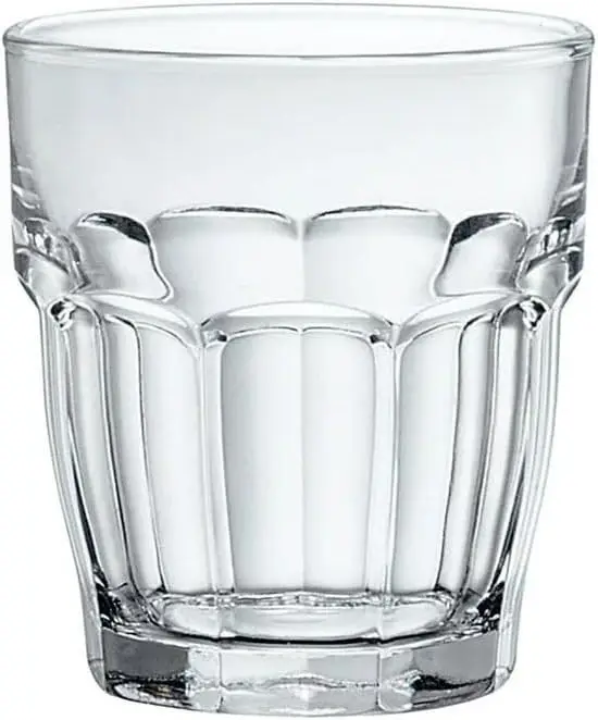 

Set of 6 Stackable Juice Glasses, 7.25 Oz for Cocktails, Desserts & Soft Drinks - Dishwasher Safe Space-Saving Tumblers