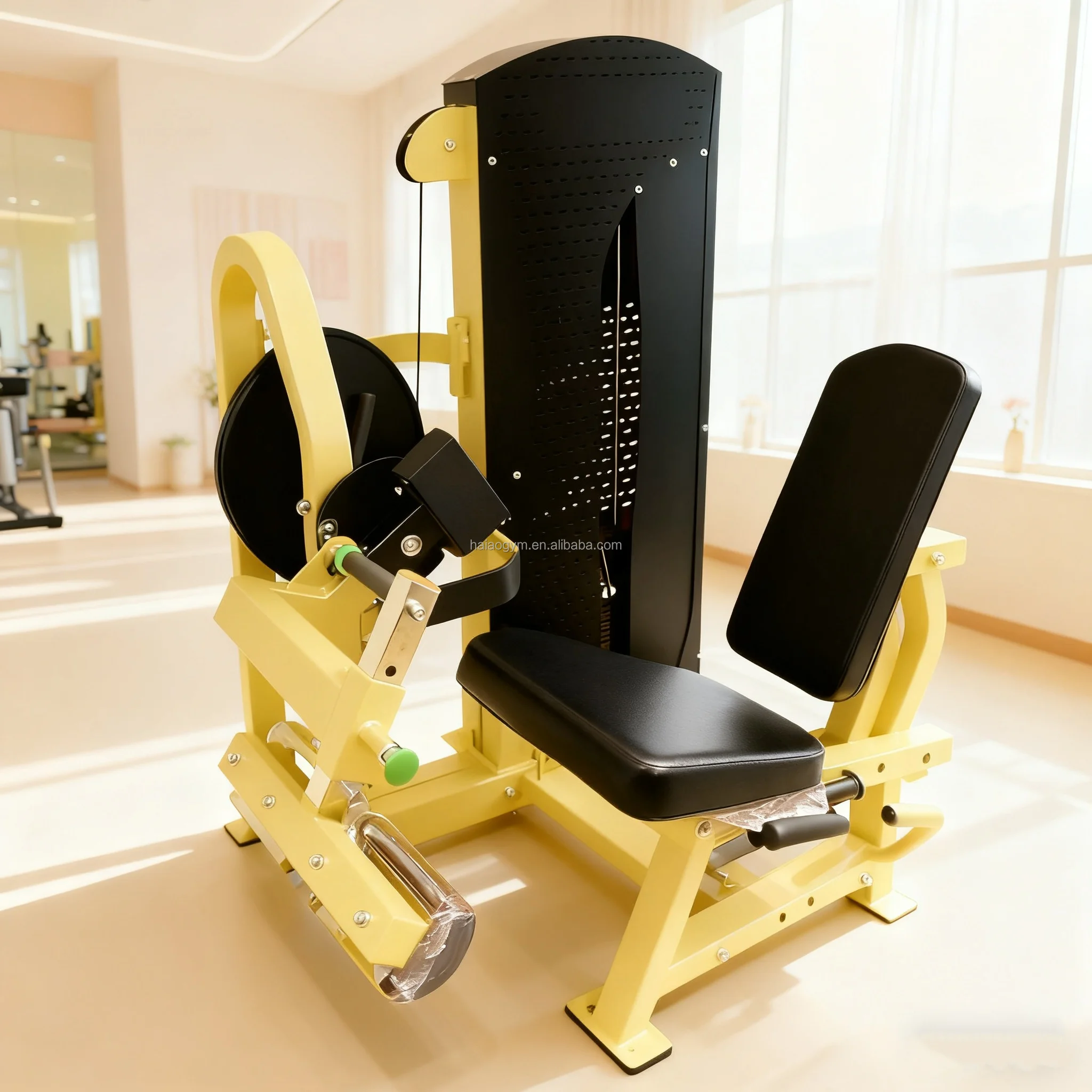 Commercial Strength Training Equipment Pin Load Selection Seated Leg Extension Leg Exercise Trainer