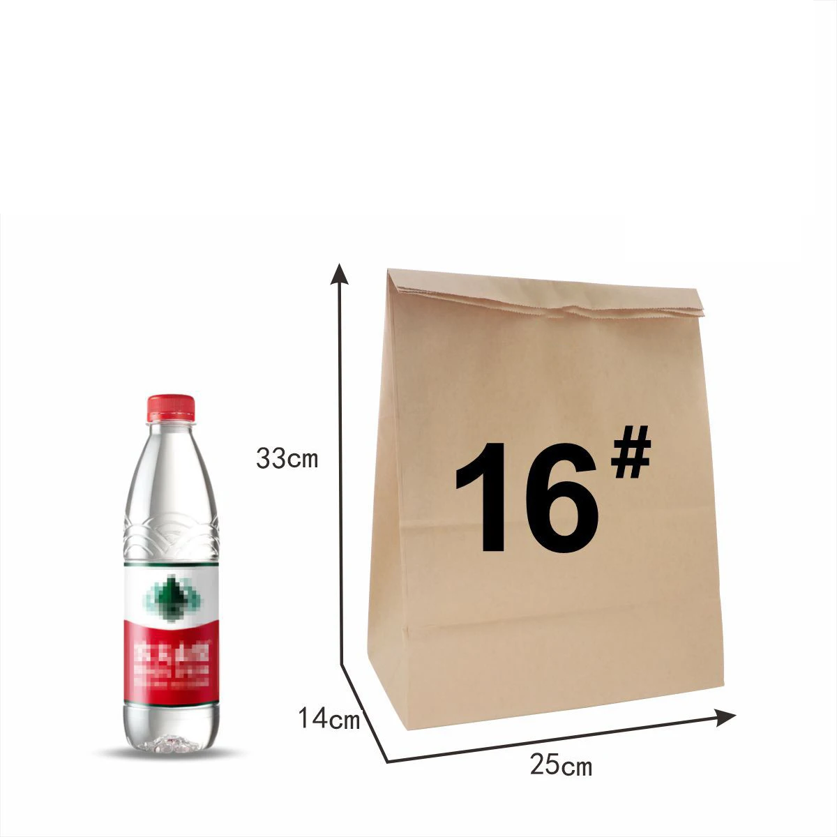 10/30/50/100 Stuks Bruin Kraftpapier Zak Voedsel Groenten Boodschappentas Snoep Pakket Kraft Lunch tas Kruidenier Koekje Brood Emmer Zak