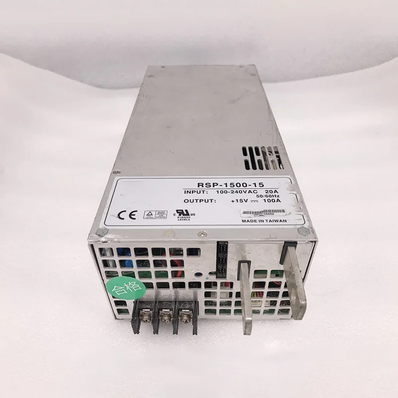 RSP-1500-15 15V 100A For MW Switching Power Supply Adjustable Voltage Range 11.9V-17.8V 100% Tested Fast Ship