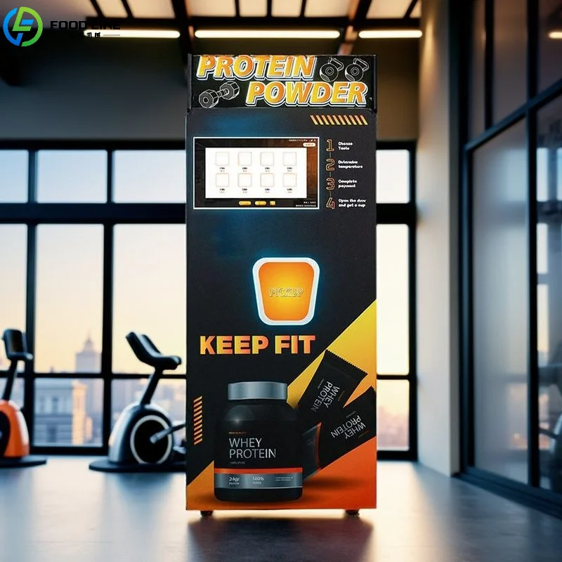 Customized Smart Commercial Protein Shake Vending Machine Touch Screen Multi-Payment Fitness Device