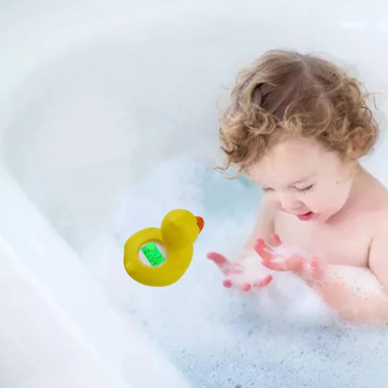 ipiip Newborn Babies Digital Water Thermometer with LED Display Temperature Warning