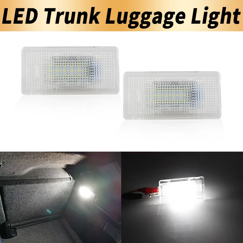 

1/2PCS LED Courtesy Footwell Luggage For Land Rover Range Rover Sport L322 05-08 Trunk Tailgate Boot interior light Accessories