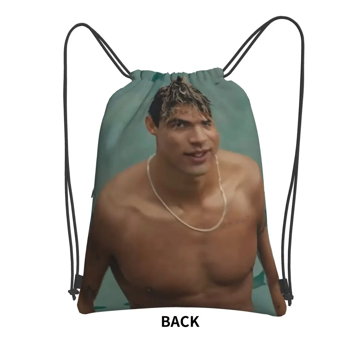 Matthew Broome My Fault London Movie Backpacks Portable Drawstring Bags Shoes Bag Book Bags for Man Woman School