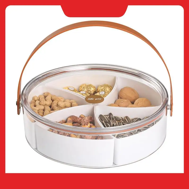

Snackle Box Charcuterie Container With Lid And Handle - For Parties, Entertaining, Picnic
