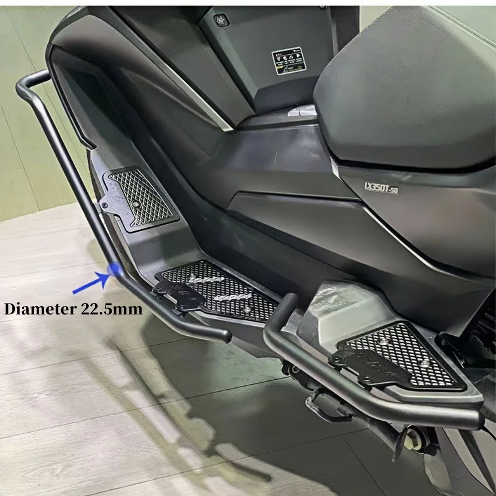 For VOGE 350 SR4MAX VOGE 350T modified bumper pedal integrated bumper guard motorcycle guard bar