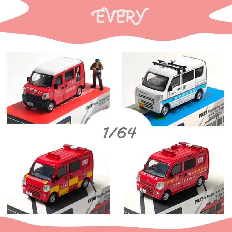 era-1-64-every-one-veiculo-de-investigacao-engenharia-carro-de-bombeiros-van-89--90--modelo-de-carro-em-liga-metalica-presente-Unico-colecionaveis-replica-de-brinquedo