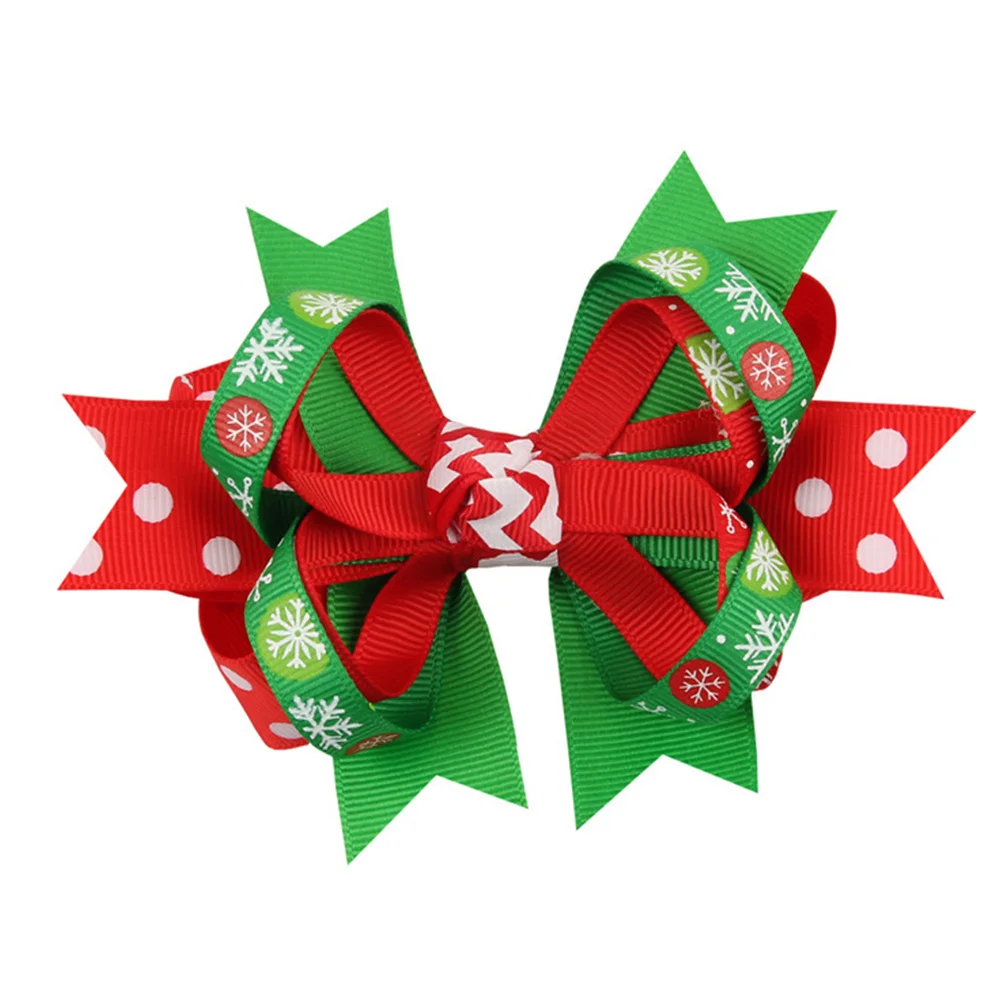 

6 шт. заколки для волос с бантом, дизайнерские заколки для волос, рождественский костюм, вечерние аксессуары для волос, заколка для волос