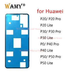 WAMY Back Battery Cover Door Sticker Adhesive Glue Tape for Huawei P20 P30 P40 P50 Pro Lite