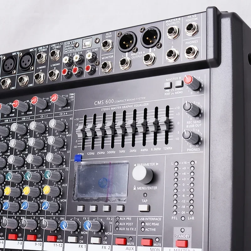 High Quality Wholesale CMS 1600-3 Mixer Dual 99 Dsp Professional Digital Audio Mixer Dj Controller/audio Console Mixer