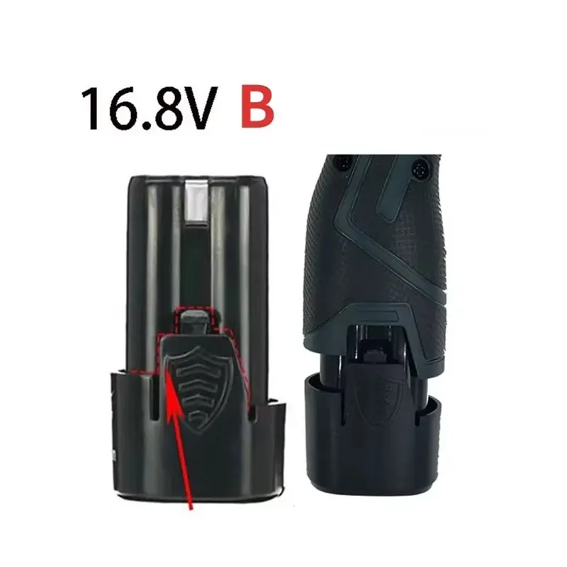 ABZS Universal 6800Mah 16.8V بطارية ليثيوم قابلة للشحن بطارية ليثيوم للمفك الكهربائي لأدوات كهربائية مفتاح القص