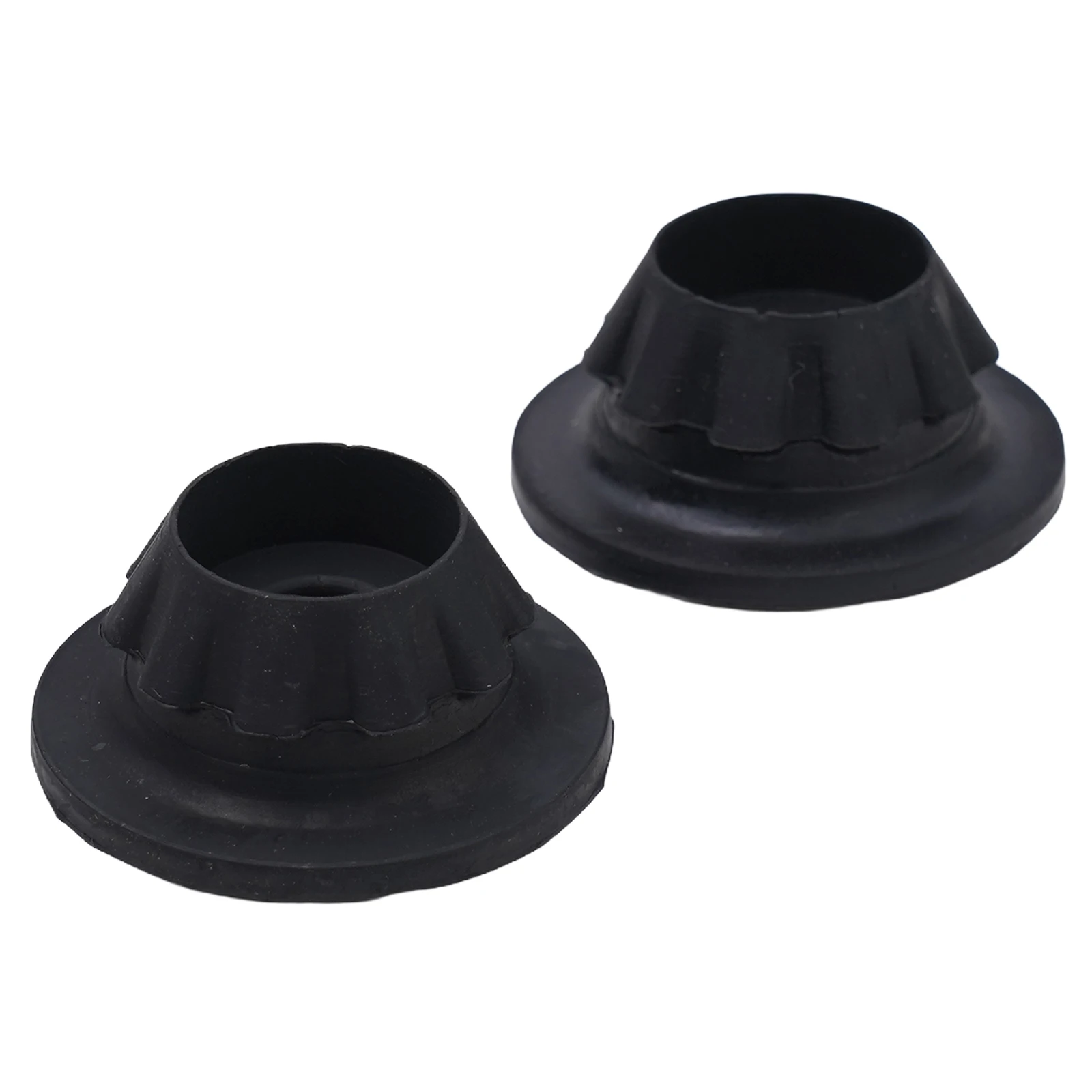 Practical Kit Rubber Mat For Nissan For Nissan Navara Qashqai 2PCS Black Radiator Mount Rubber High Quality New