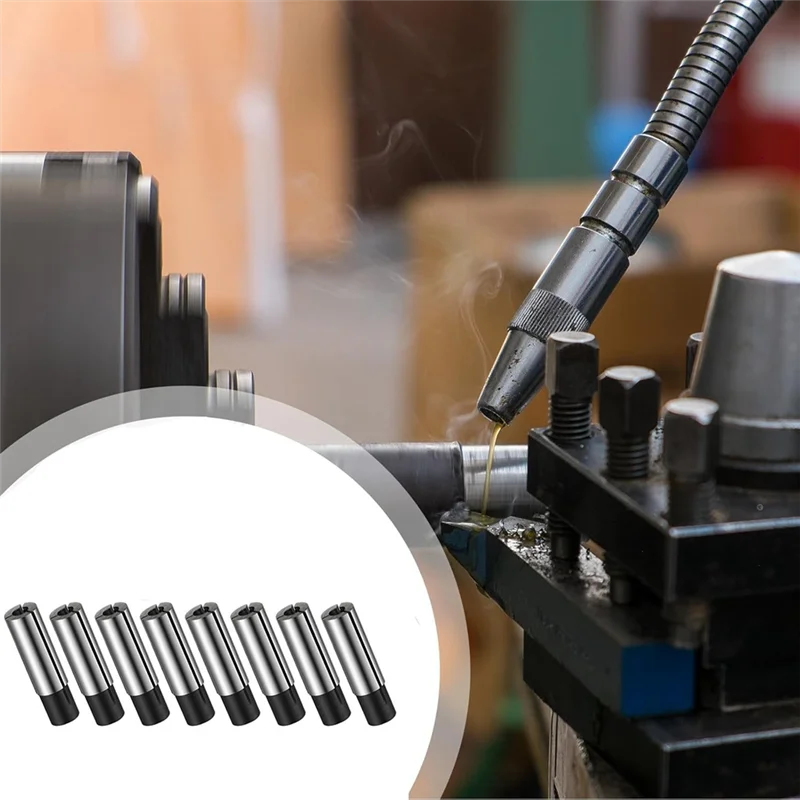 

【Today-Only!】10PC 1/4In To 1/8In Collet Adapter High-Carbon Steel 1/4 To 1/8 Router Converter For CNC Lathe Router Cutter Millin