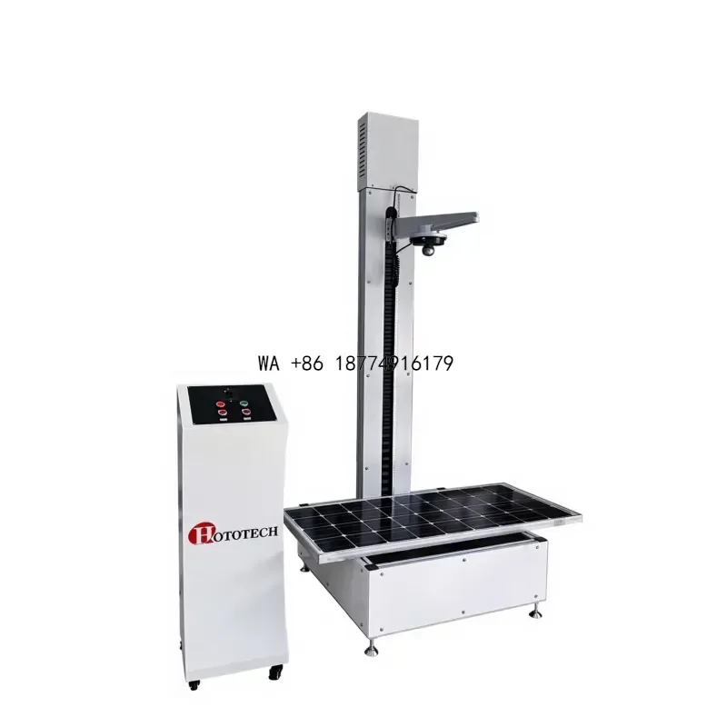 wmwmnu HOTOTECH PV Module Steel Ball Drop Impact Tester Solar Panel Free Fall Impact Resistance Testing