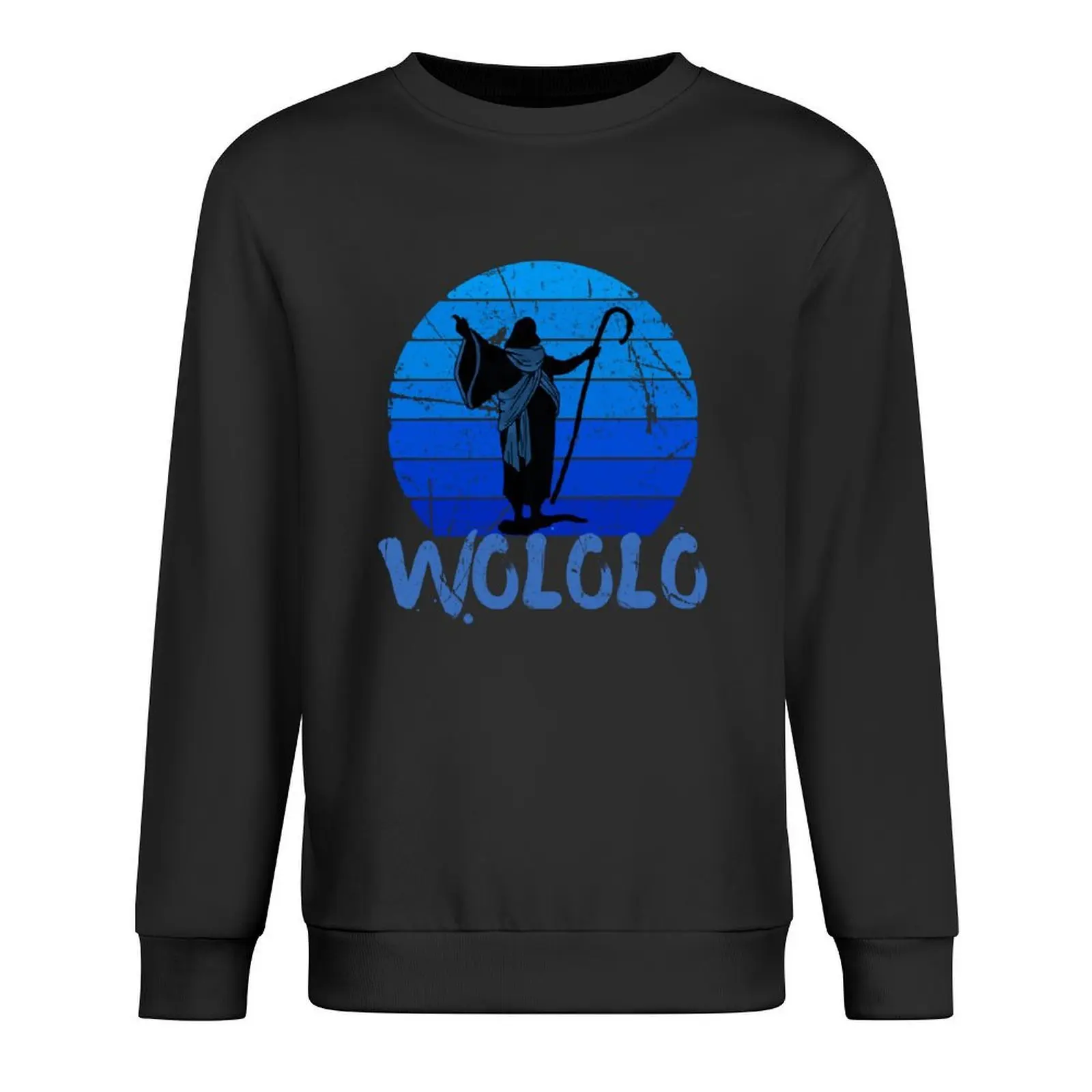 

wololo aoe blue Pullover men's clothing mens clothing anime clothing men's coat sweatshirts