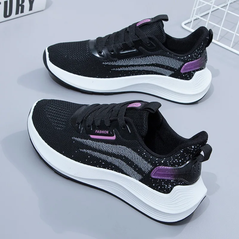 Summer New 2024 Luxury Casual Versatile Running Single Shoes High Quality Women\'s Mesh Sports Shoes Vulcanize women sneakers